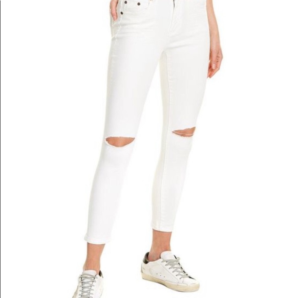 One Teaspoon white skinny jeans